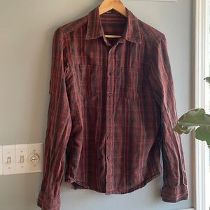 Nau Organic Cotton Lightweight Button Up Shirt